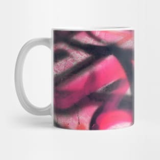 Abstract Pink Graffiti Street Art Pattern 005 Mug